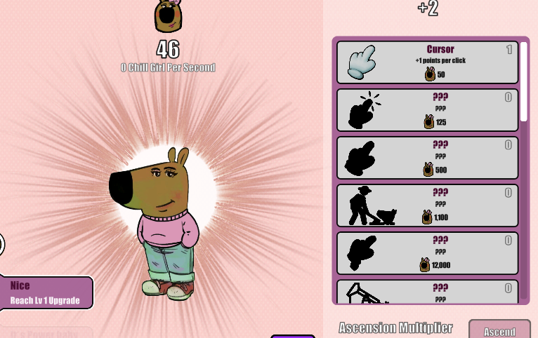 Chill Girl Clicker